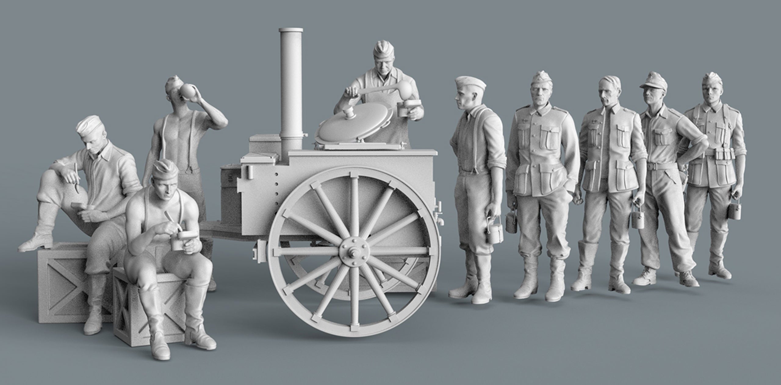 WW2 - COCINA DE CAMPAÑA ALEMANA