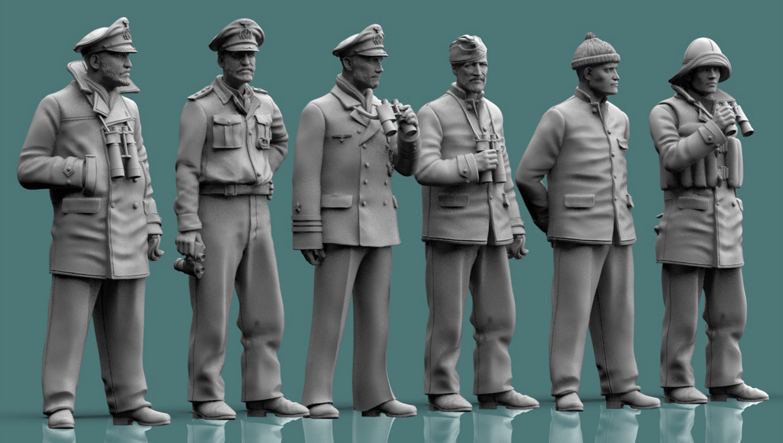 WWII - OFICIALES U-BOOT