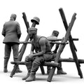 WW2 - SOLDADOS ALEMANES EN LETRINA