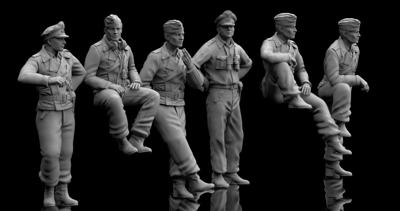 WW2 - TANQUISTAS ALEMANES