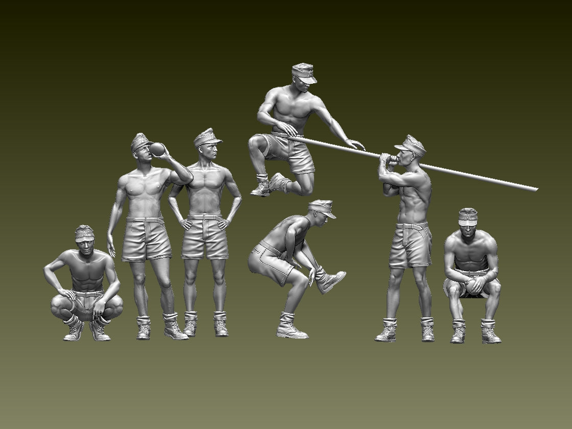 WW2 - TANQUISTAS ALEMANES AFRIKA KORPS