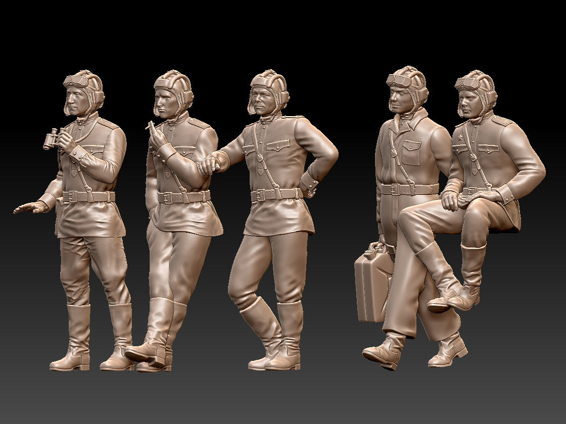 WWII - TANQUISTAS RUSOS