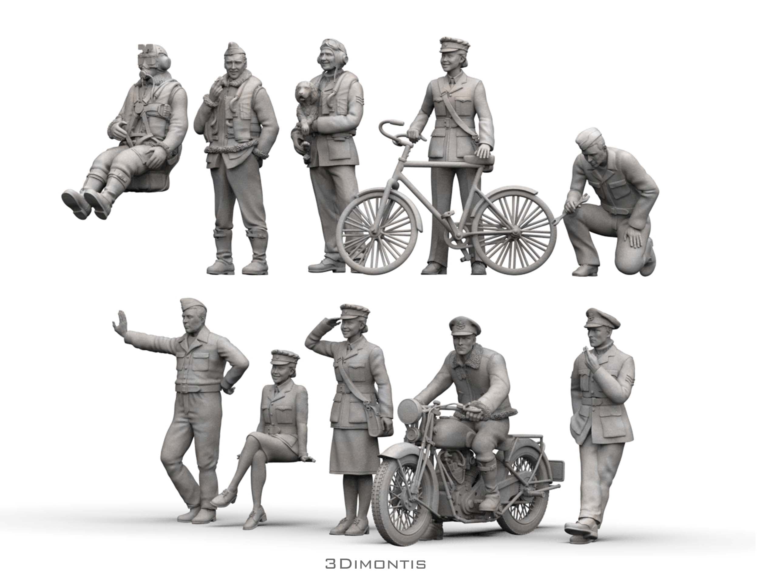 WW2 - PERSONAL DE LA RAF