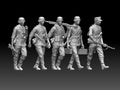 WW2 - SOLDADOS ALEMANES AVANZANDO