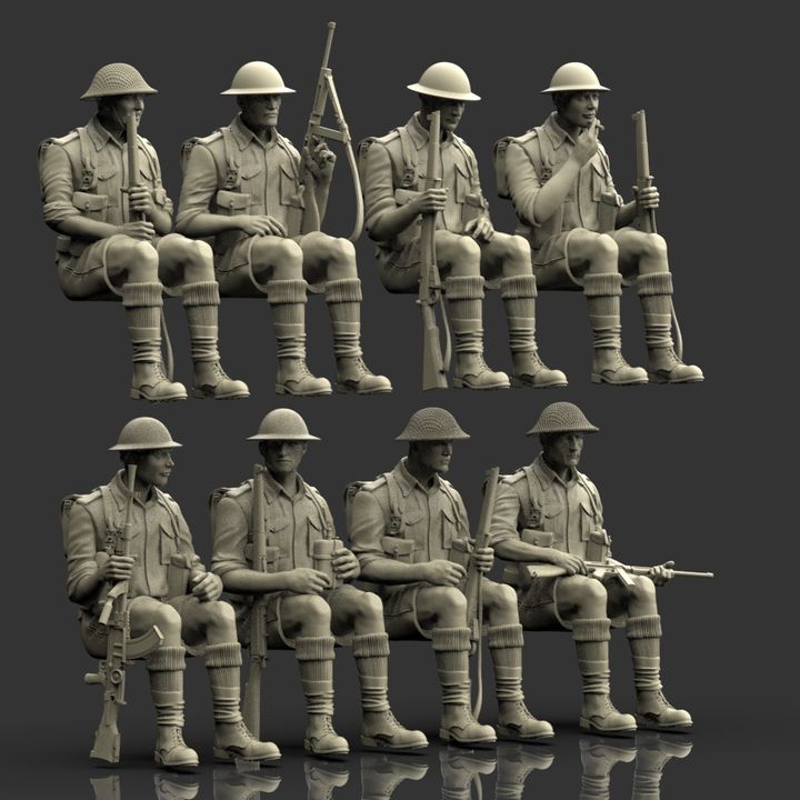 WW2 - SOLDADOS INGLESES EN AFRICA