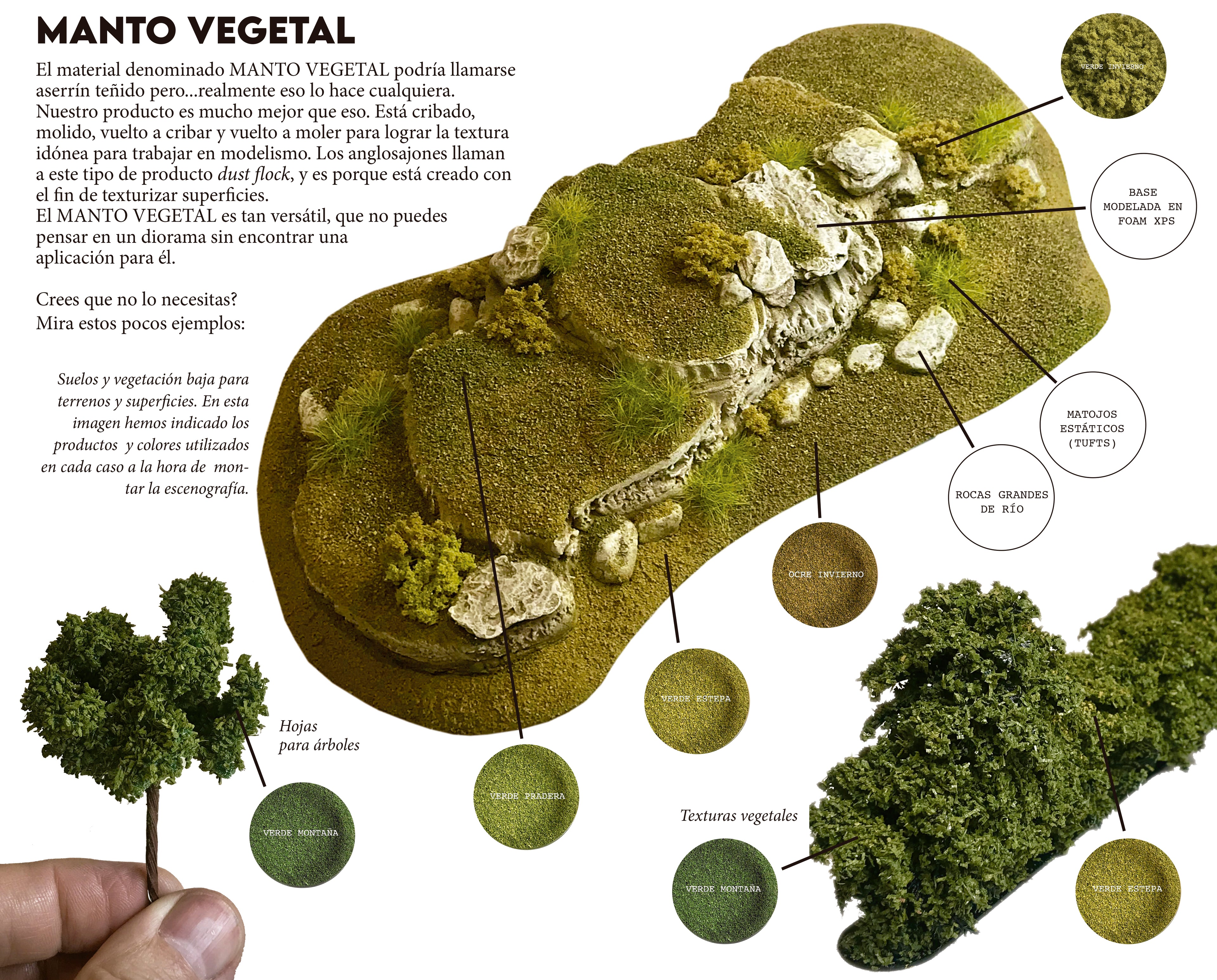 Manto Vegetal - NARANJA OTOÑO