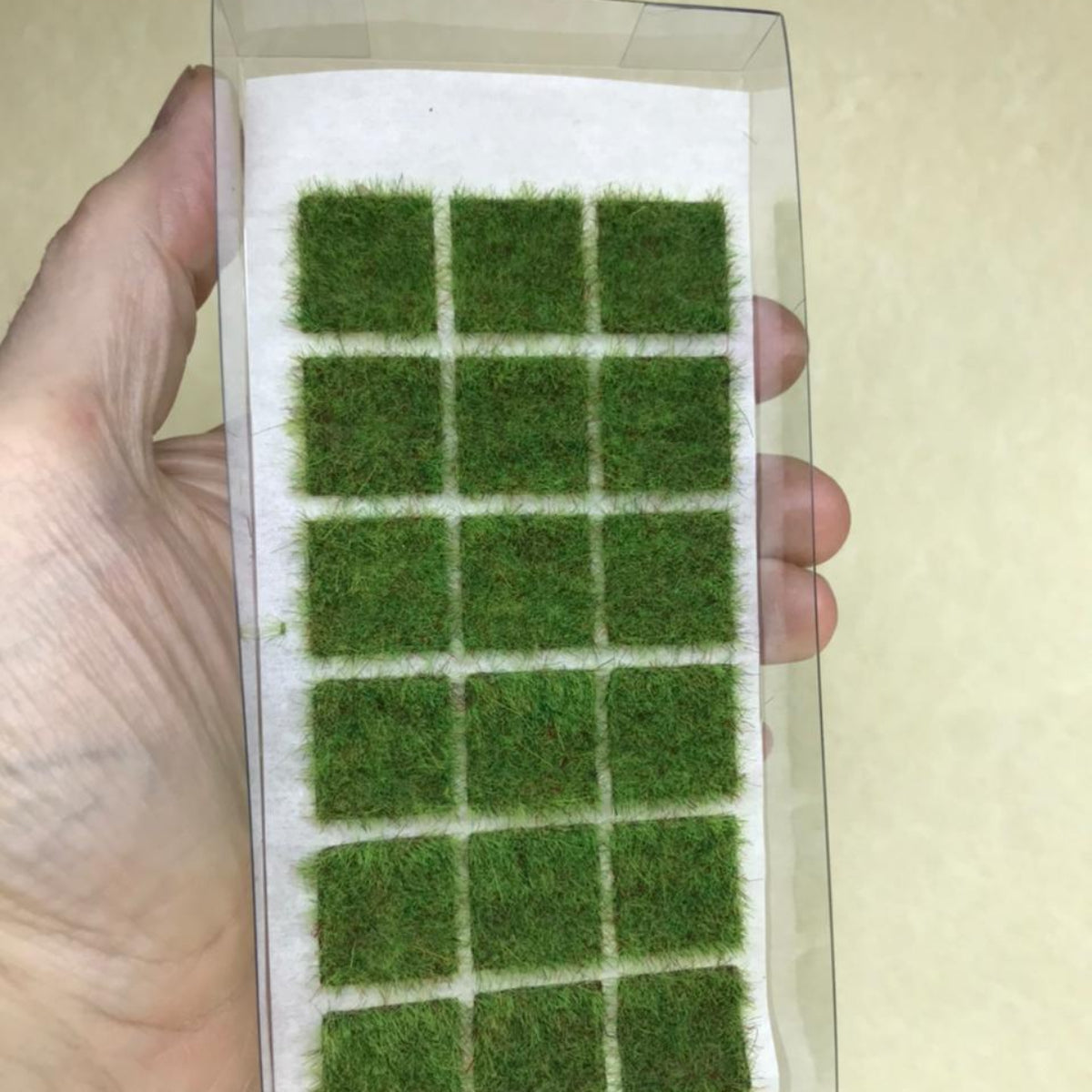 Matojos de hierba - parches verdes de 20 mm