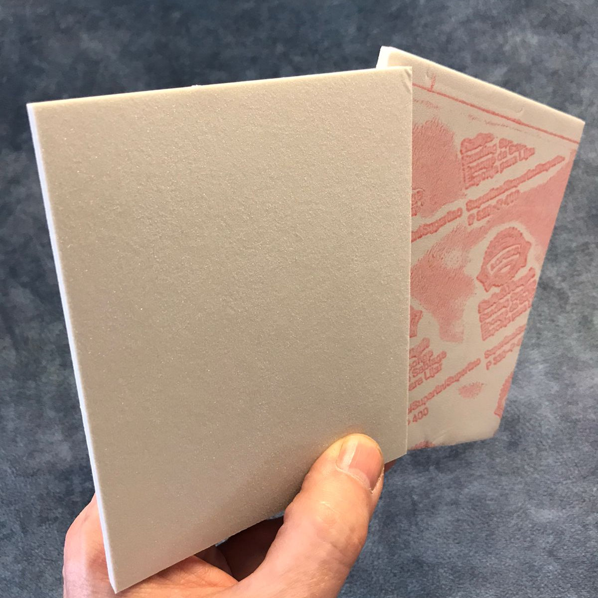 Espuma abrasiva grado 400