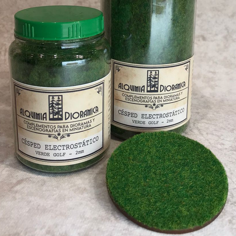 Hierba Electrostatica Verde Golf