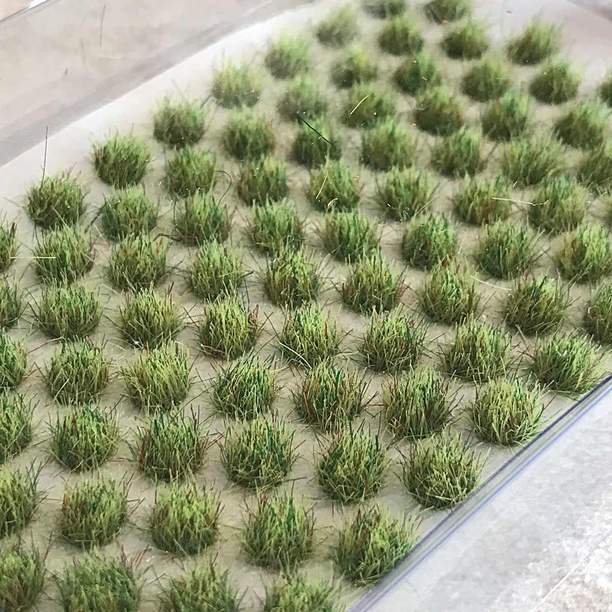 Matojos de hierba - 126 tufts de 6 mm - color verde