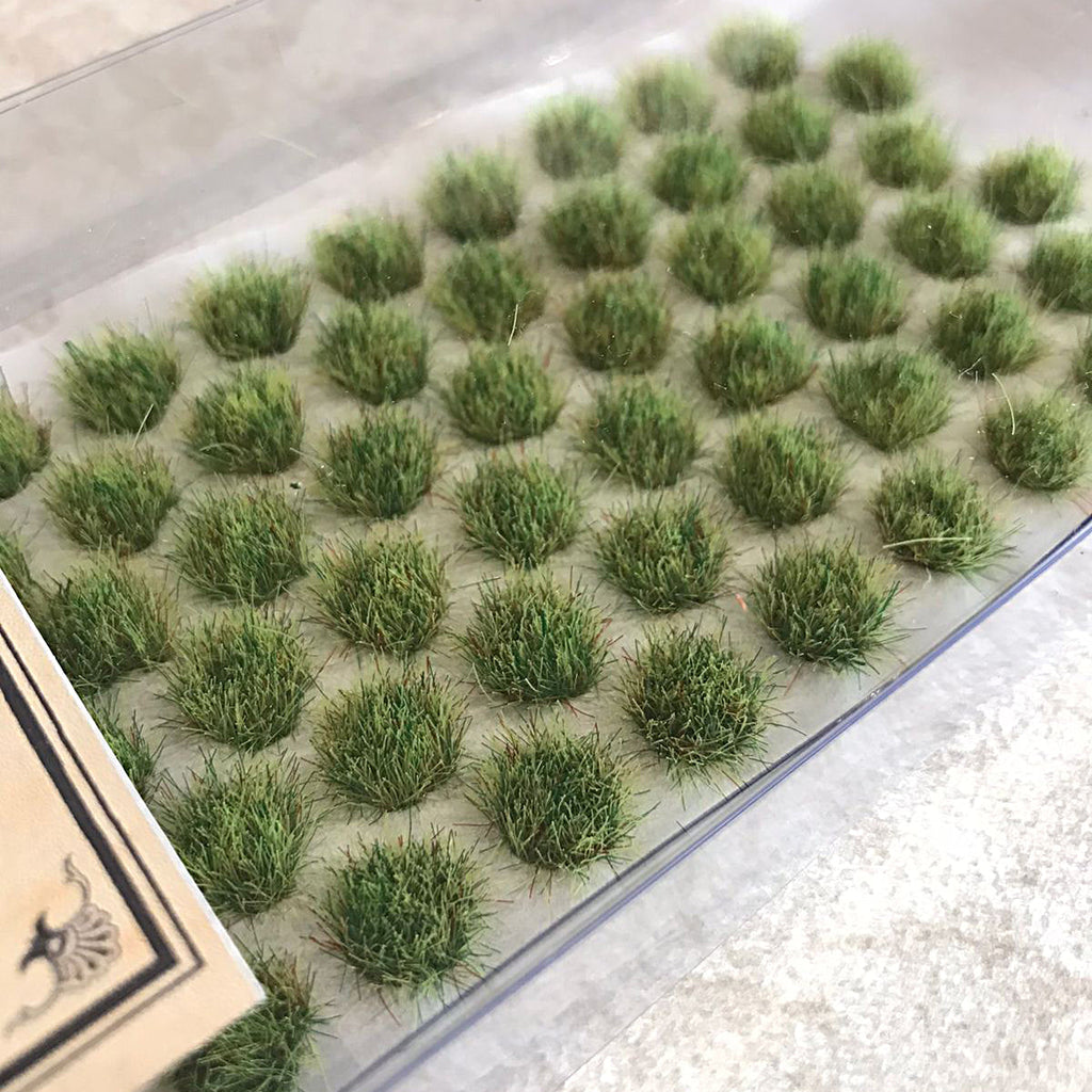 Matojos de hierba - 66 tufts de 8 mm - color verde