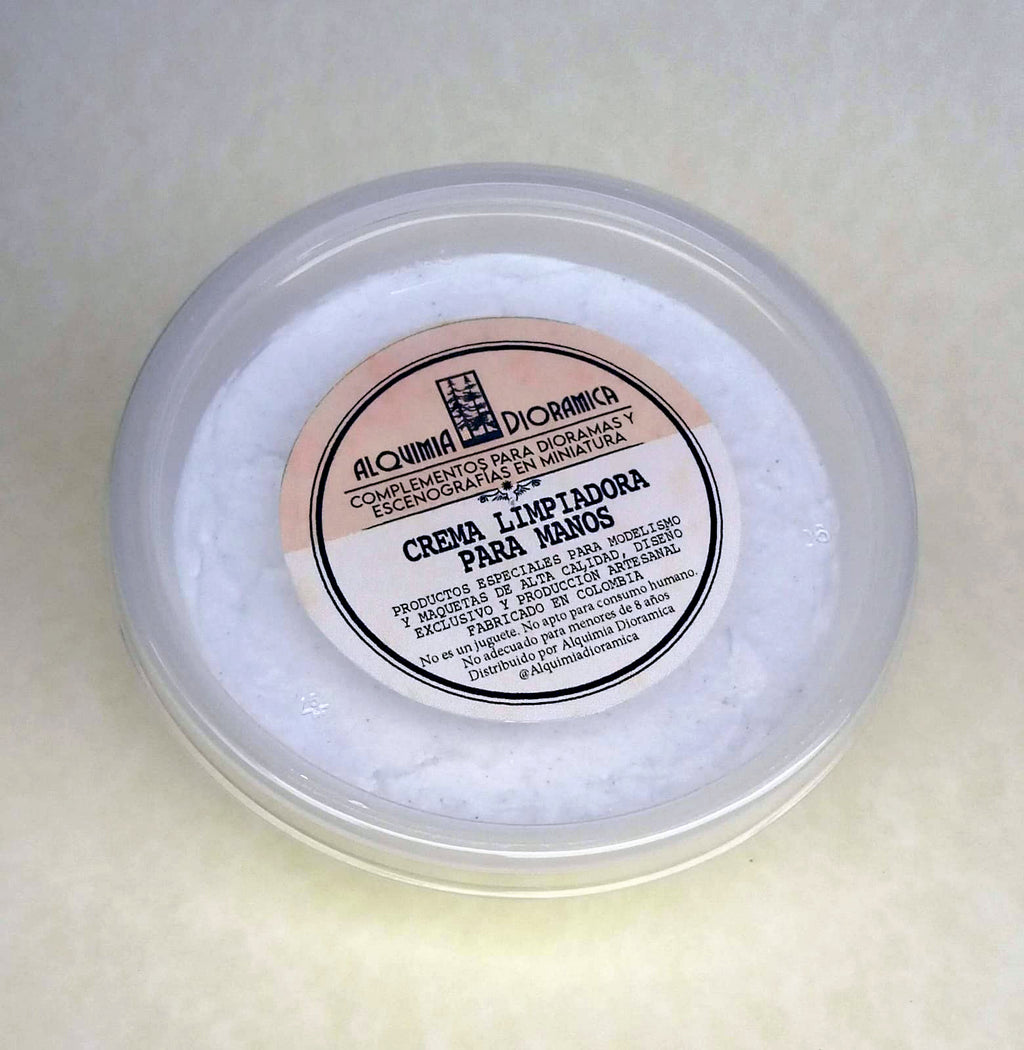 Crema limpiadora para las manos
